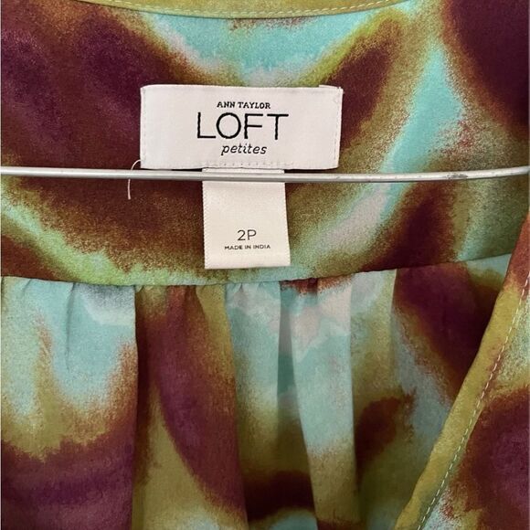 Loft wavy retro pattern dress - Picture 4 of 8